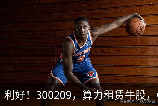 利好！300209，算力租赁牛股，Q3营收大增55倍